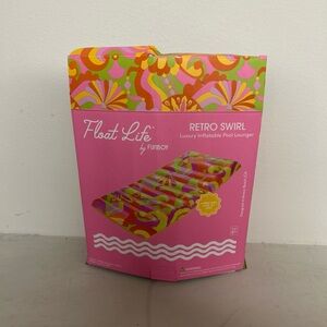 Funboy Retro Swirl Inflatable Pool Lounger